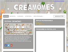 Tablet Screenshot of creamomes.fr